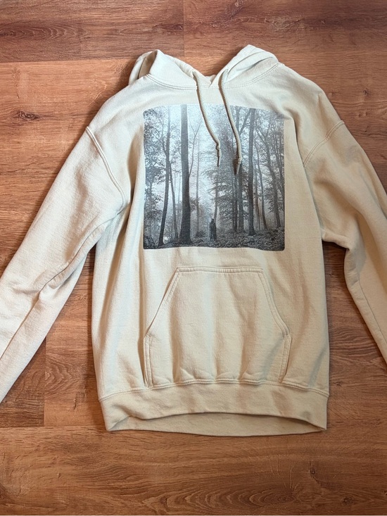 Taylor Swift Tops - Taylor Swift Beige Folklore Hoodie